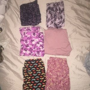Lularoe leggings OS colorful leggings